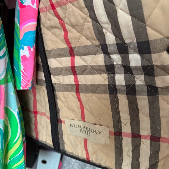 Burberry Brit “Cavalry” Diamond-Quilted Jacket - Picture 4 of 9